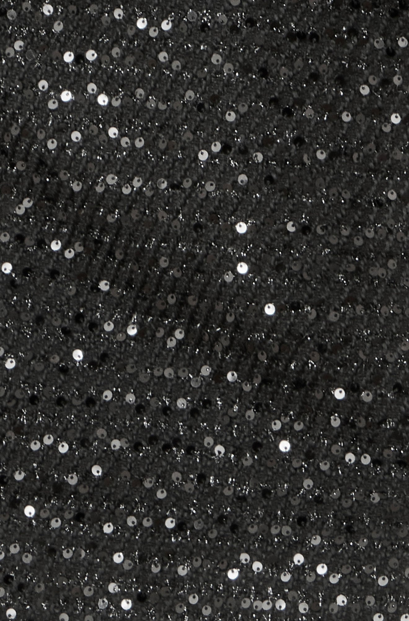 Black Boucle Sequin Mini Skirt - Sizes 8 to 16