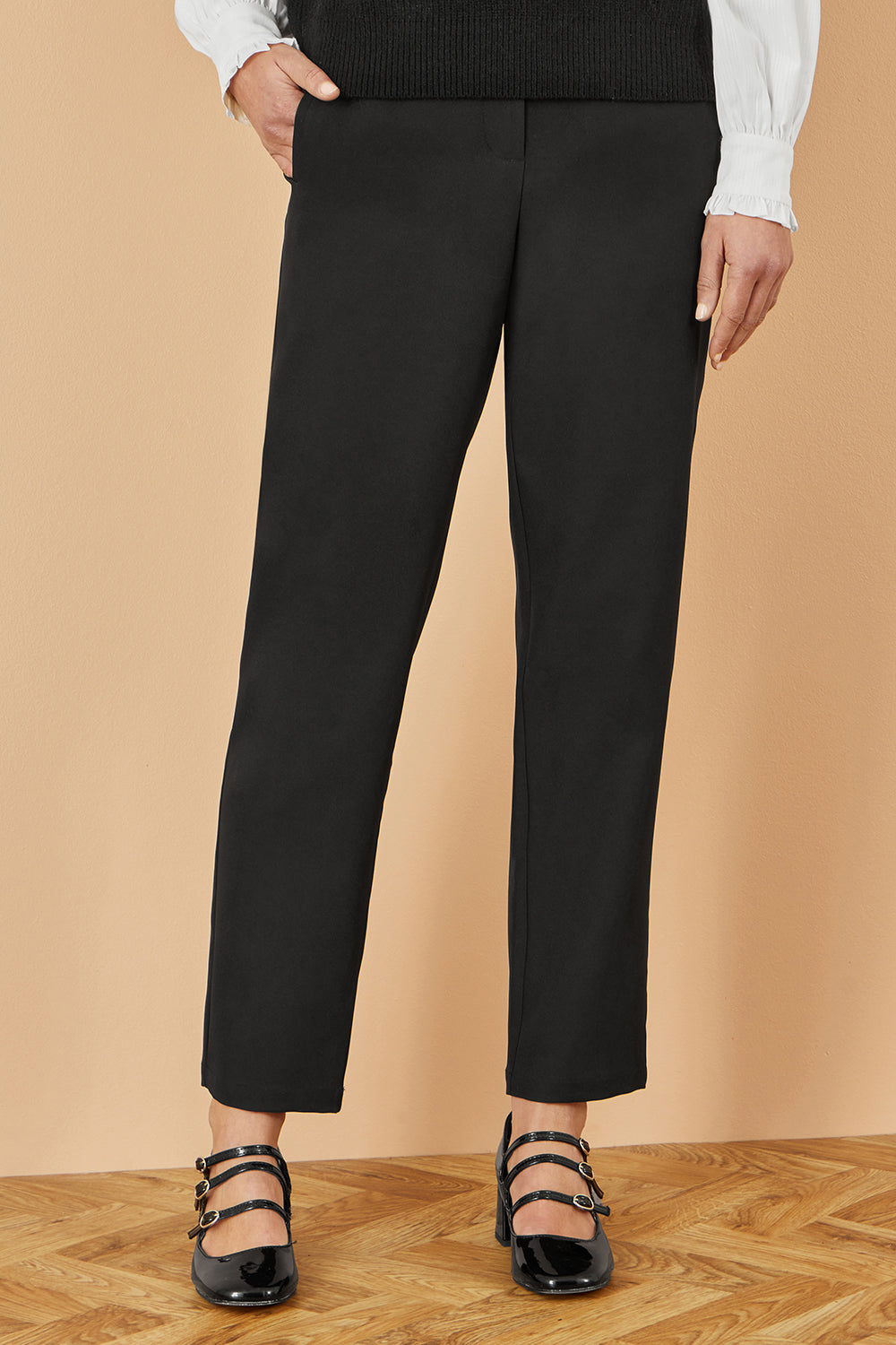 Black Cigarette Trousers