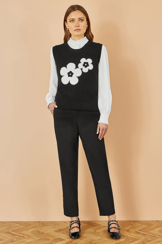 Black Stiletto Black Tailored Cigarette Trouser
