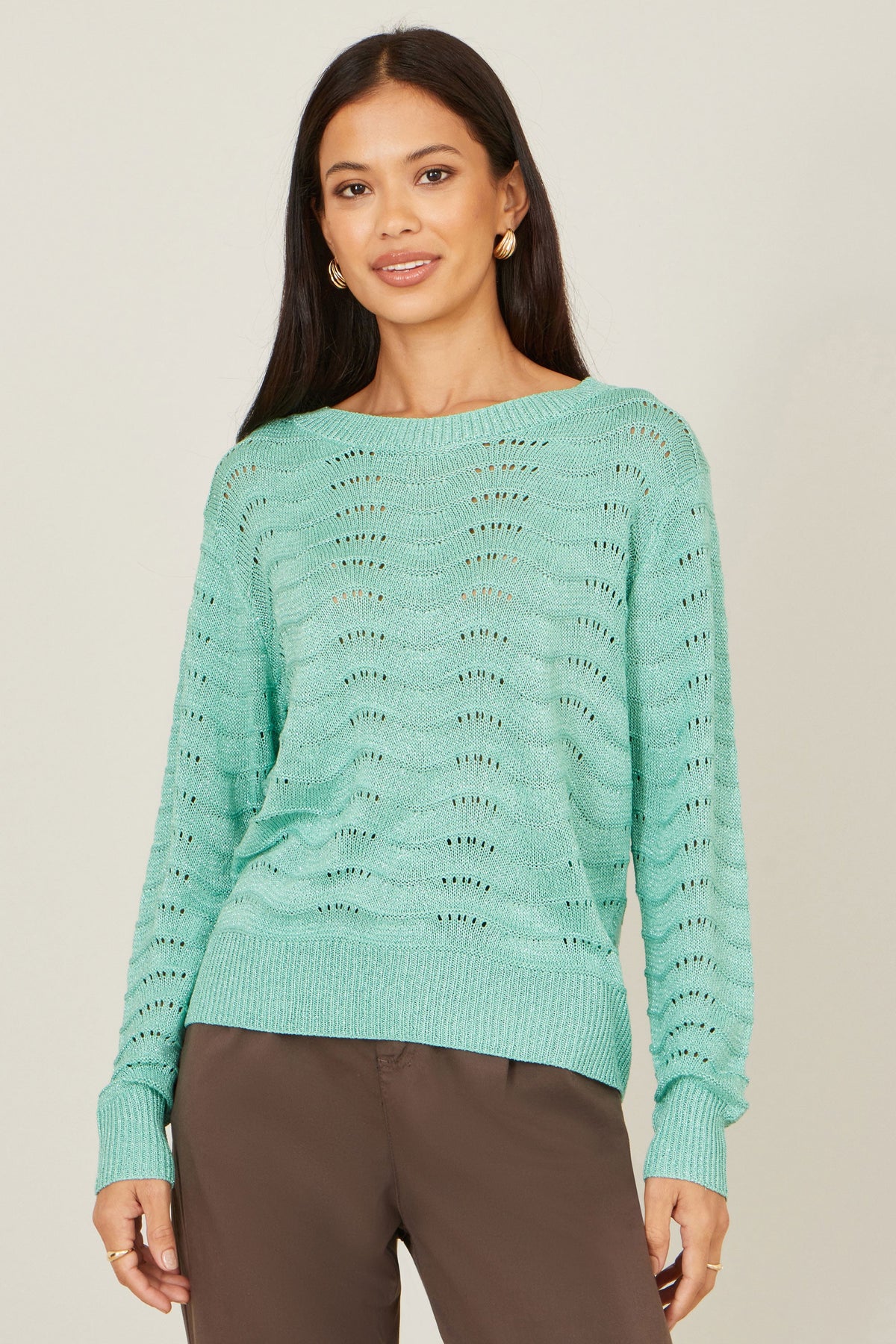 Aqua Wave Knit Jumper