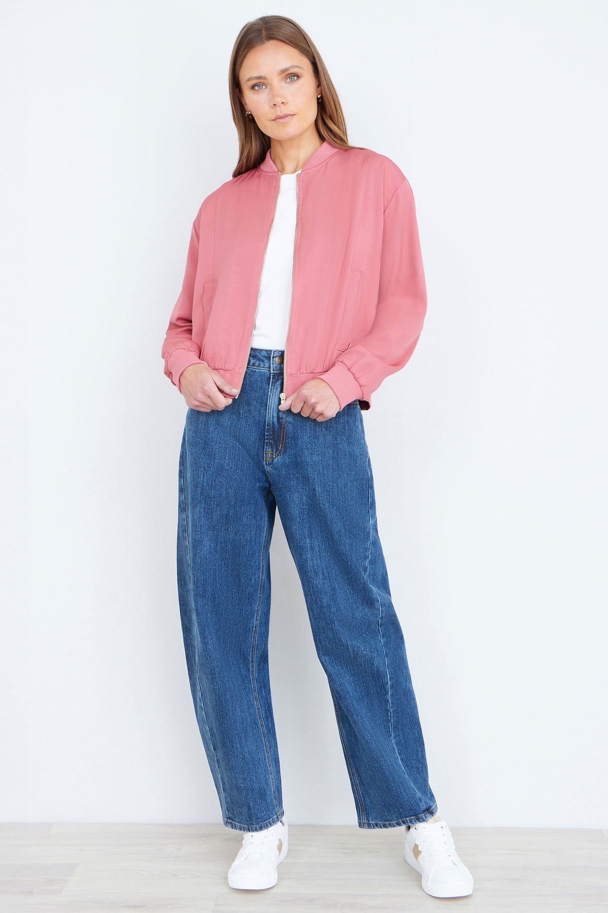 Pink Bomber Jacket
