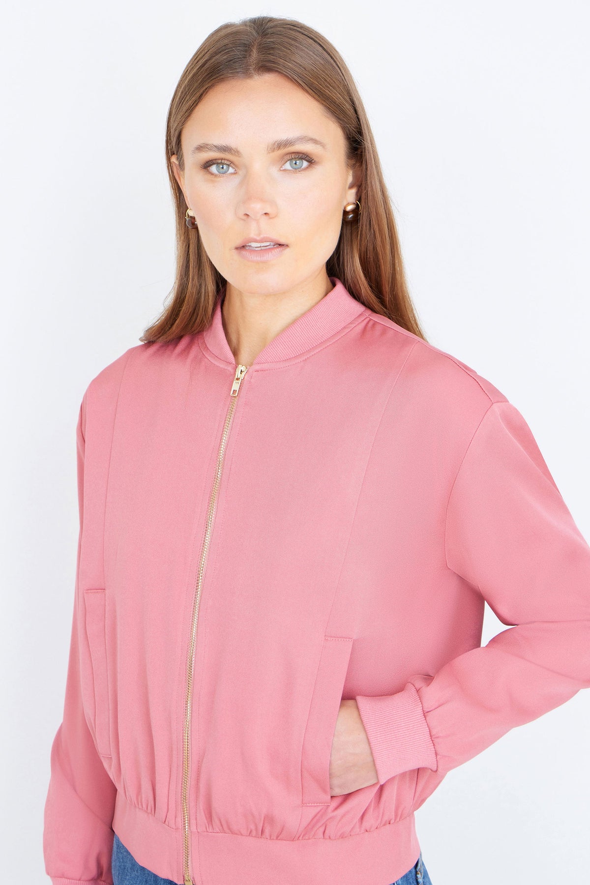 Pink Bomber Jacket