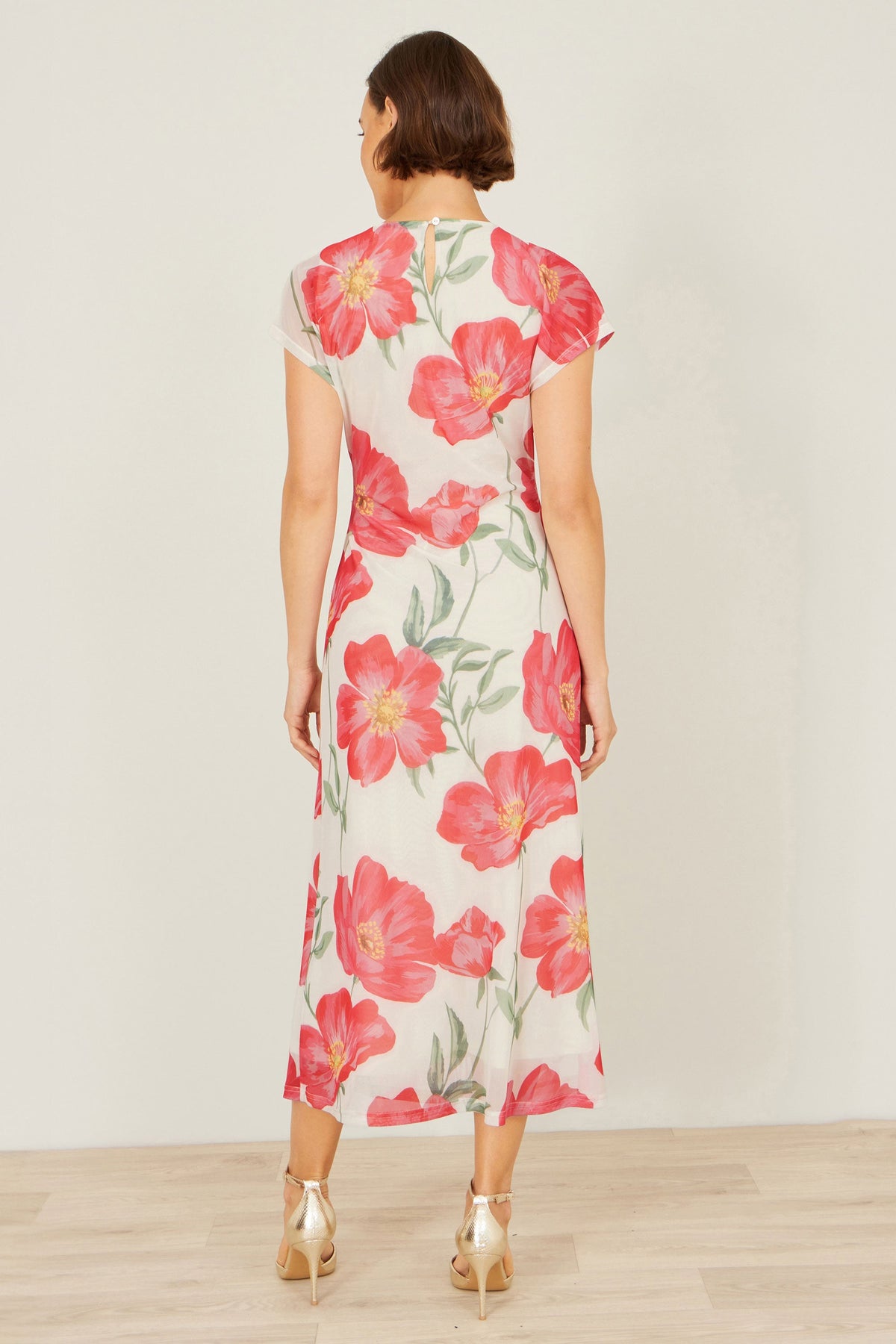 Poppy Print Dress