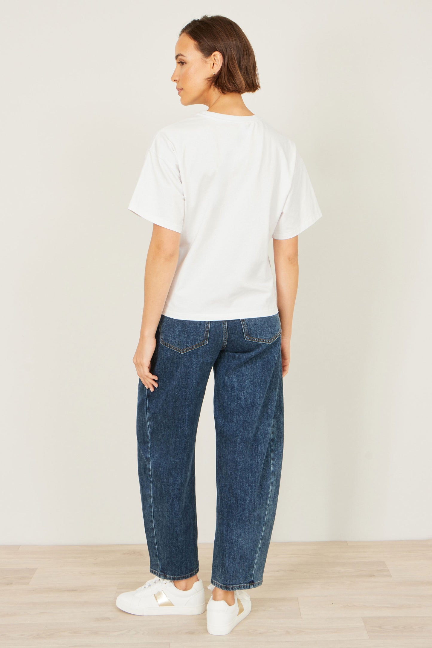 White Costa Rica Cotton T Shirt