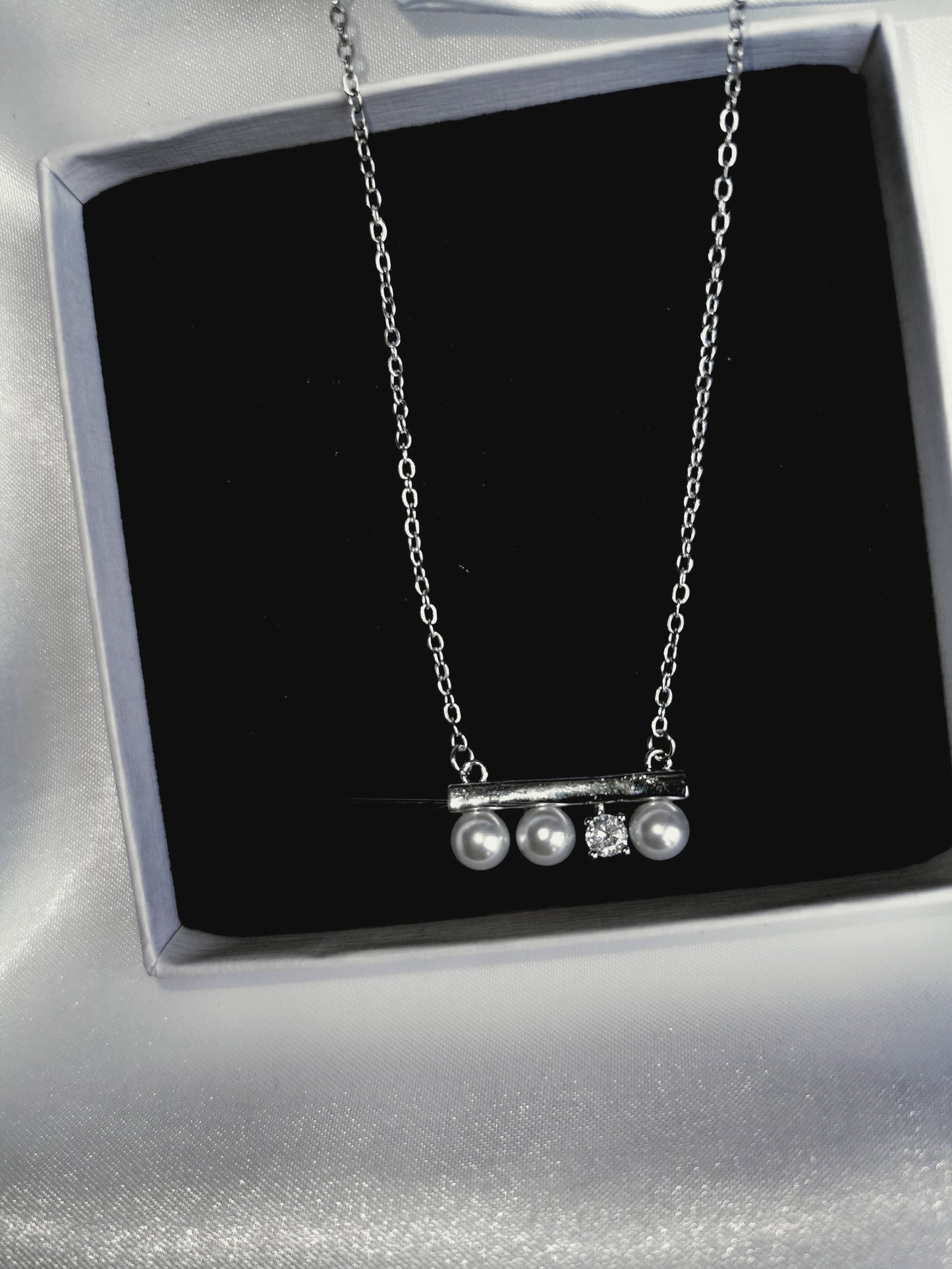 Mila Balance Beam - Silver image 1