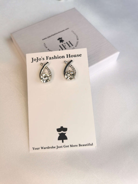 Emily Diamanté Twist Silver  image 0