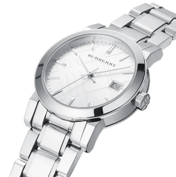 Burberry The City Women's Silver Watch - BU9100