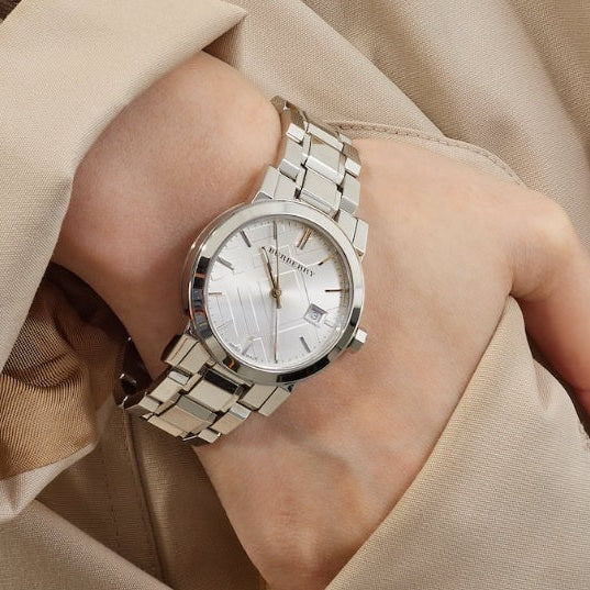 Burberry The City Women's Silver Watch - BU9100