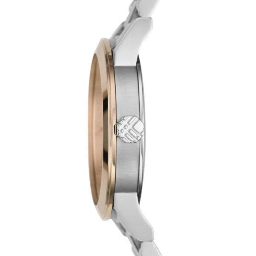 Burberry The City Women's Silver & Rose Gold Watch - BU9105