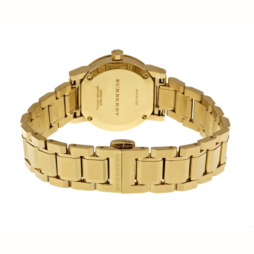 Burberry The City Women's 26mm Gold Watch - BU9227