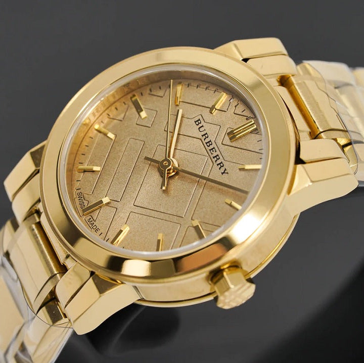 Burberry The City Women's 26mm Gold Watch - BU9227