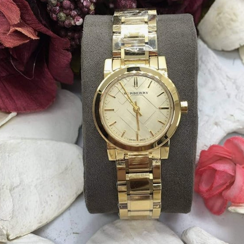 Burberry The City Women's 26mm Gold Watch - BU9227