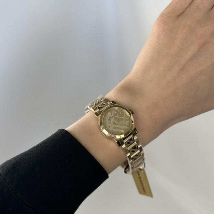 Burberry The City Women's Gold Watch - BU9234