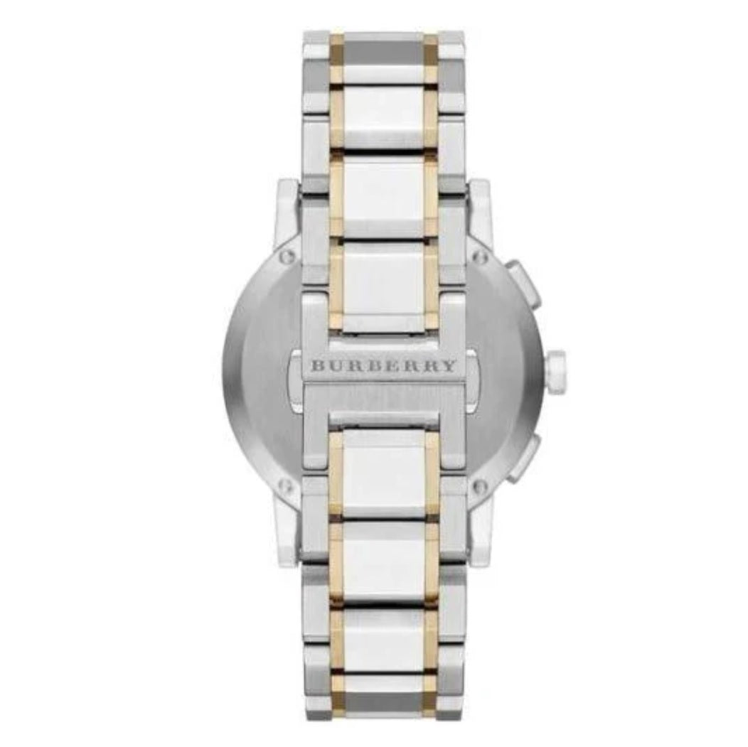 Burberry The City Unisex Two-Tone Chronograph Watch - BU9751