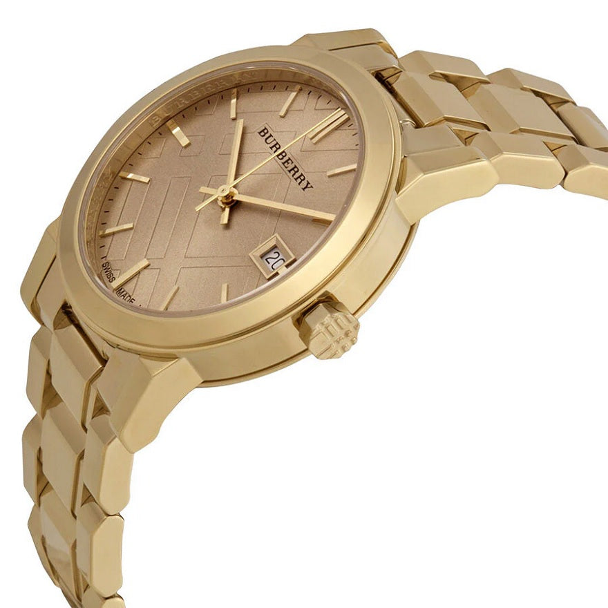 Burberry The City Women's Gold Watch - BU9134