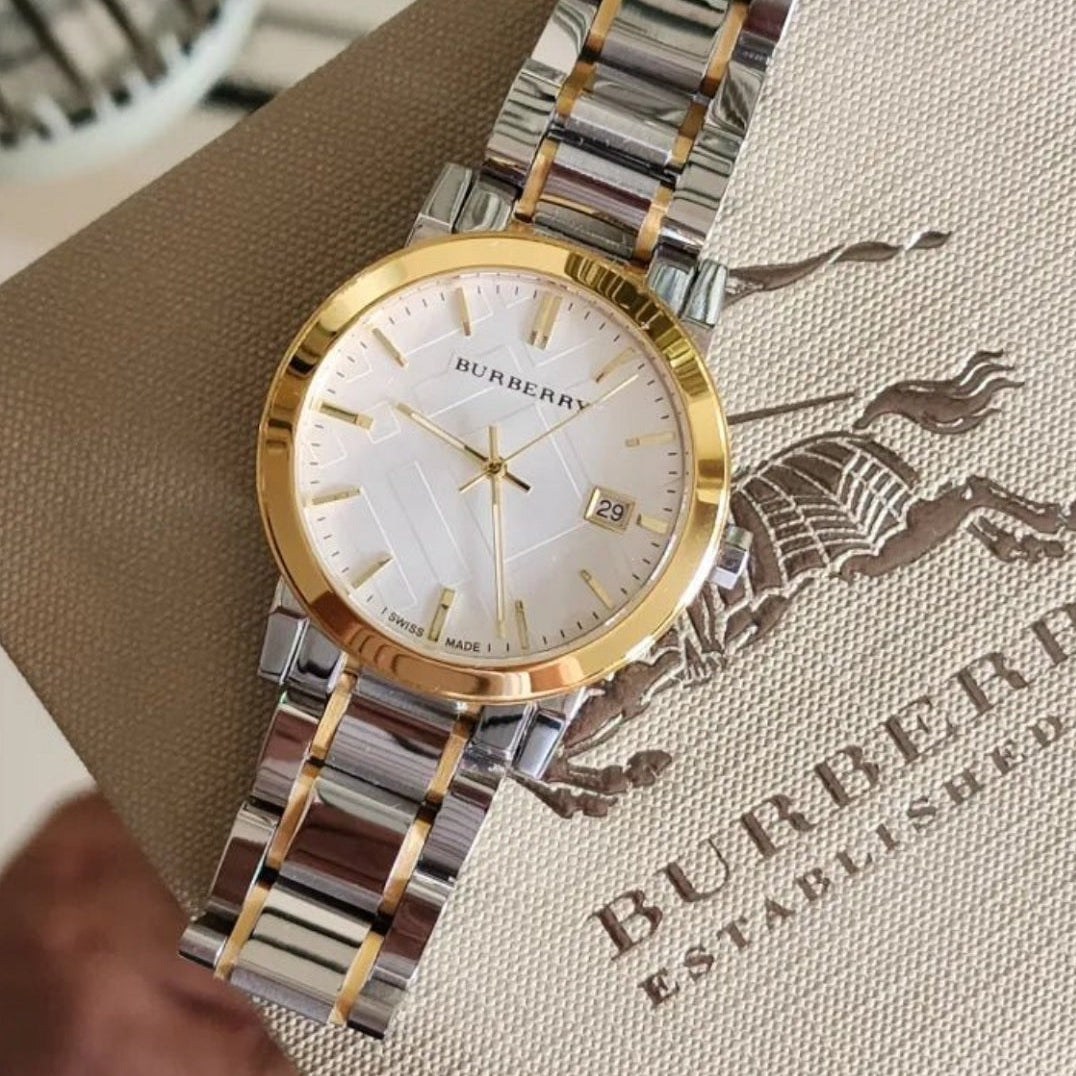 Burberry The City Women's Two-Tone Watch - BU9115