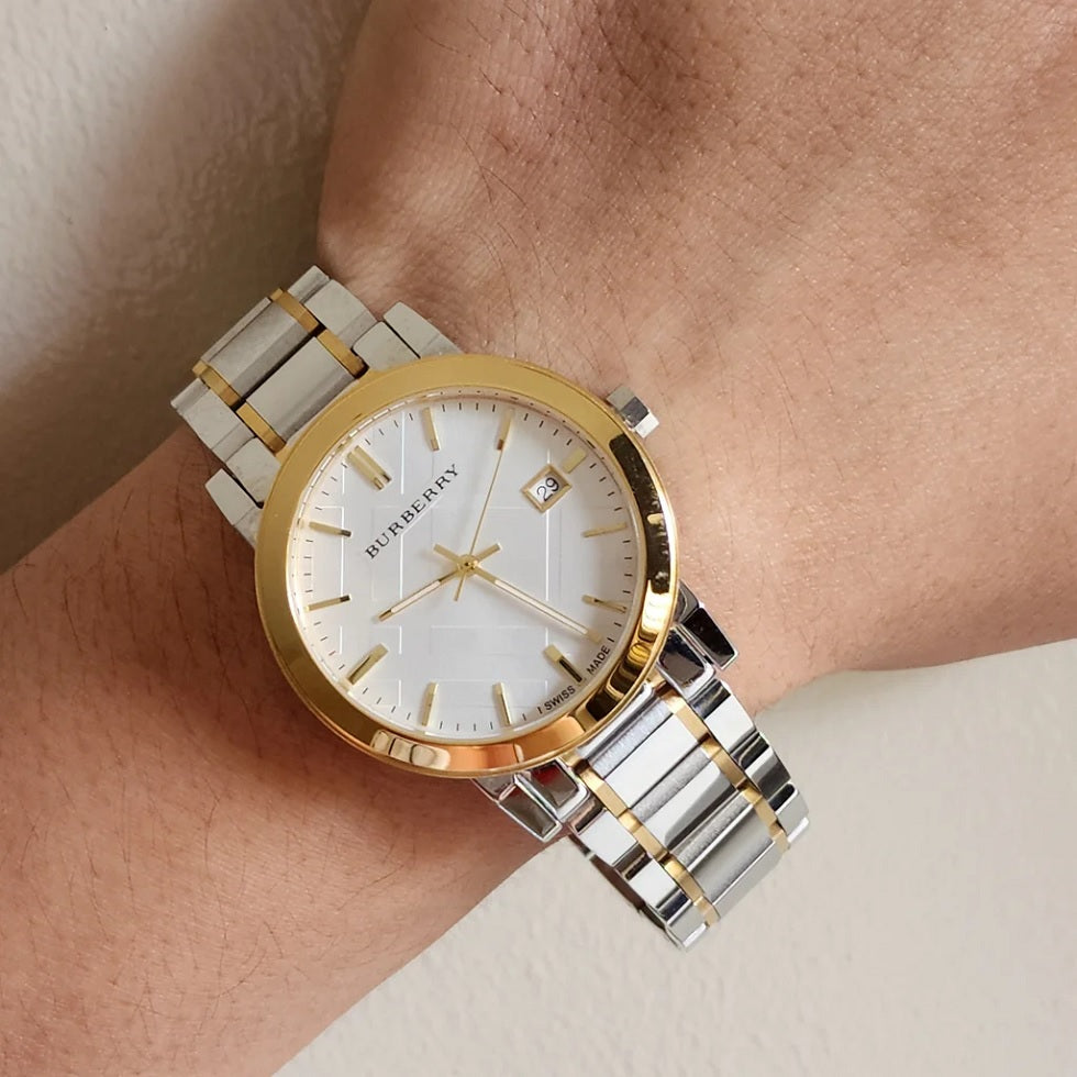 Burberry The City Women's Two-Tone Watch - BU9115