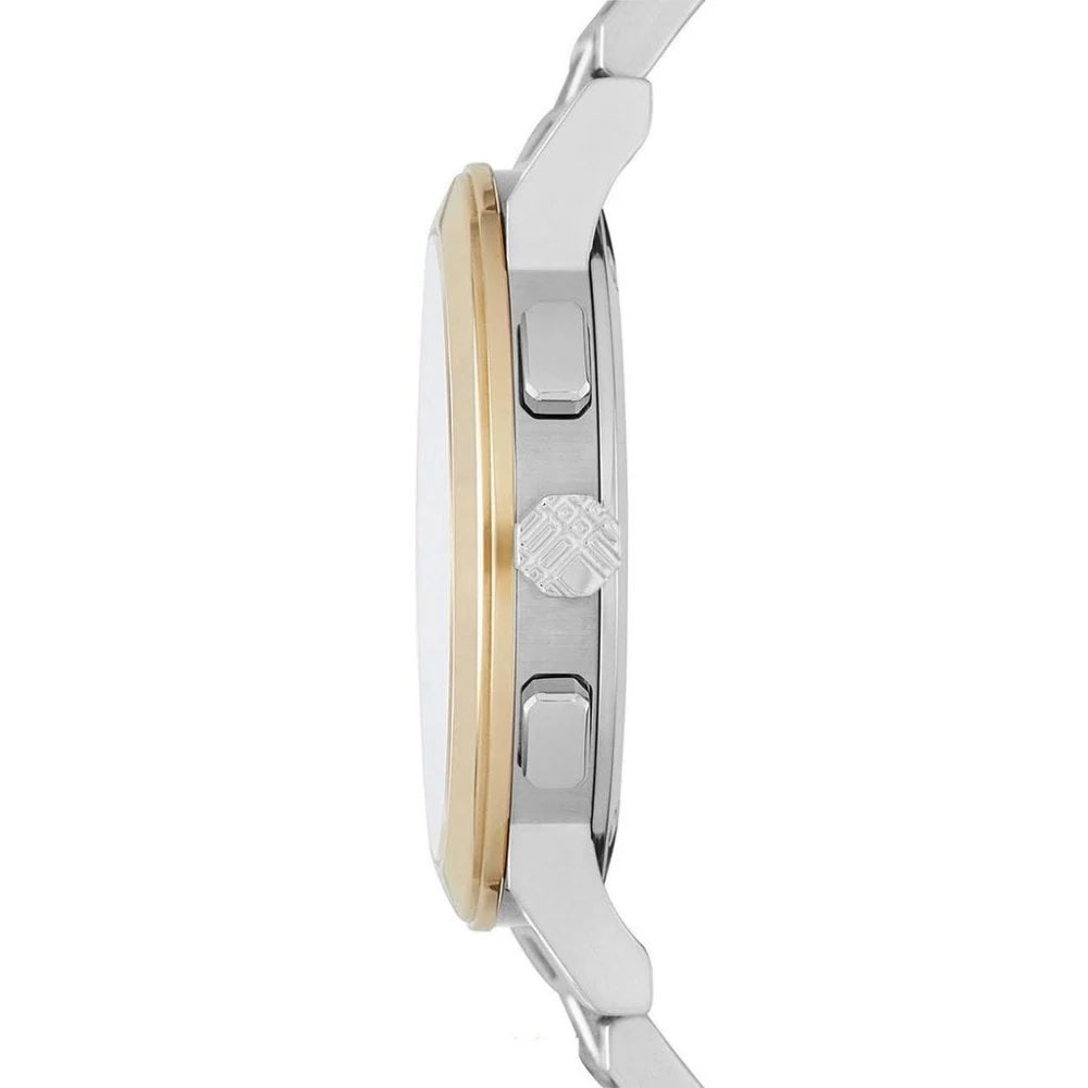 Burberry The City Unisex Two-Tone Chronograph Watch - BU9751