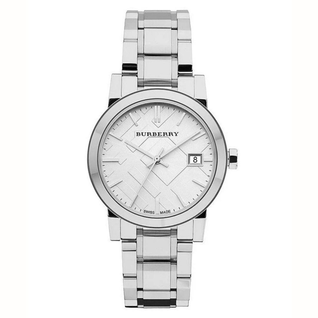 Burberry The City Women's Silver Watch - BU9100