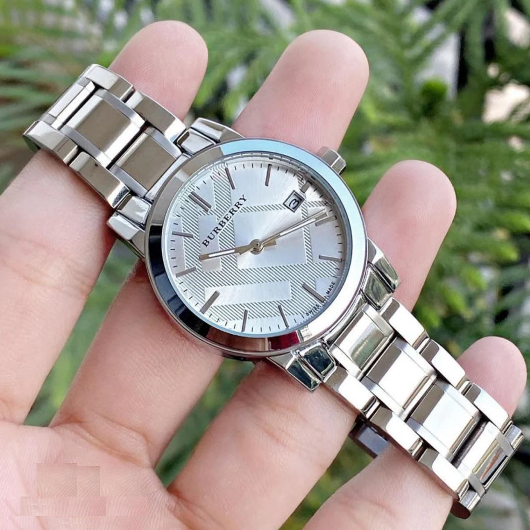 Burberry The City Women's Silver Watch - BU9100