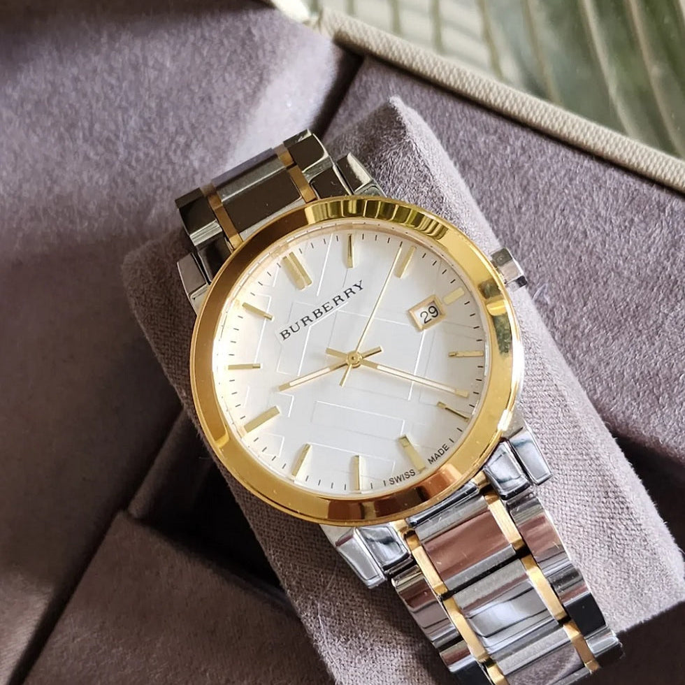 Burberry The City Women's Two-Tone Watch - BU9115