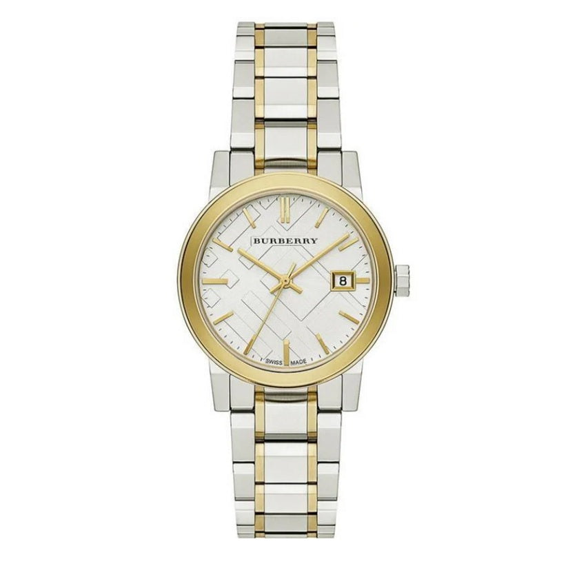 Burberry The City Women's Two-Tone Watch - BU9115