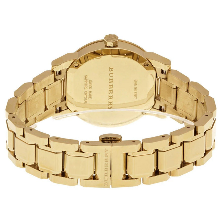 Burberry The City Women's Gold Watch - BU9134
