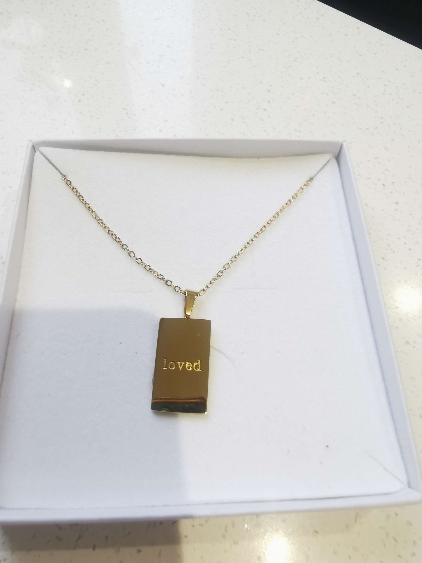 Loved Gold Necklace  image 1