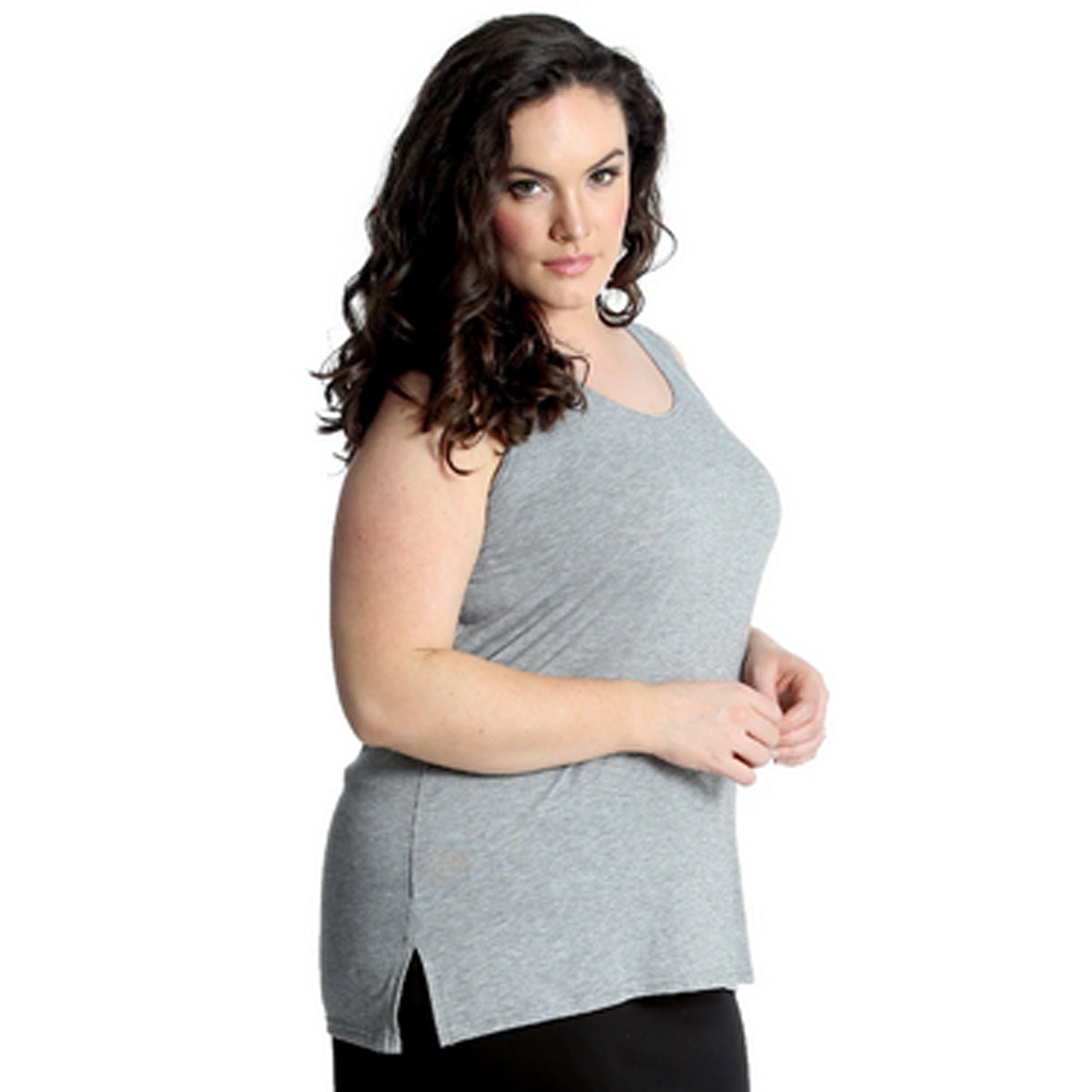 Sleeveless Cut Side Vest / T-shirt - Various Colour Options