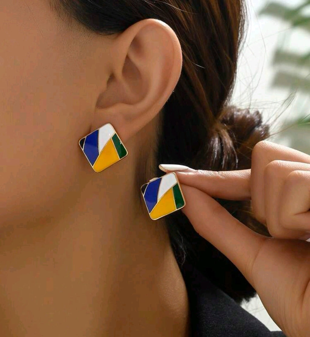Bianca Stud Earrings image 1