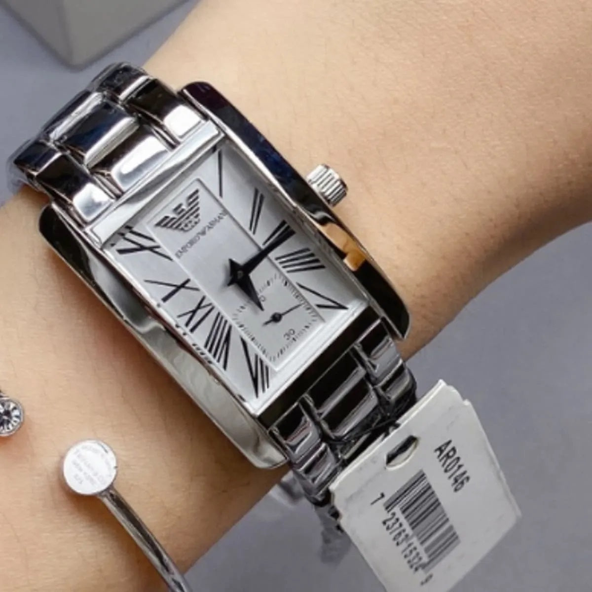 Emporio Armani Classic Women's Silver Watch - AR0146