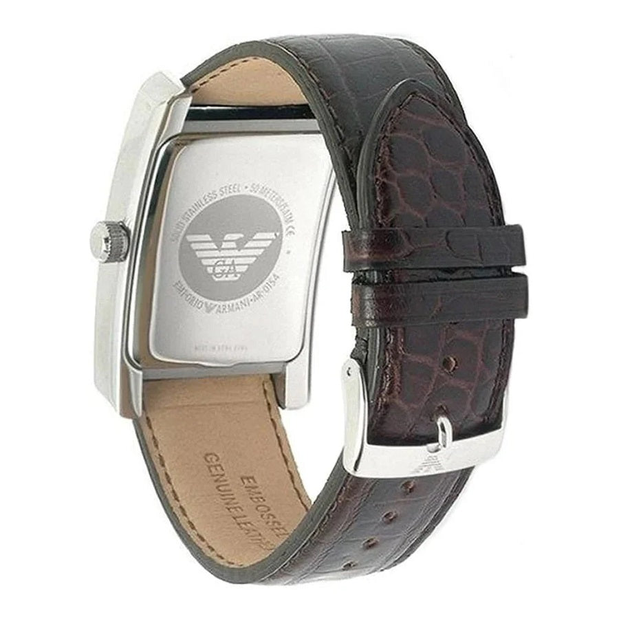 Emporio Armani Classic Women's Leather Watch - AR0155