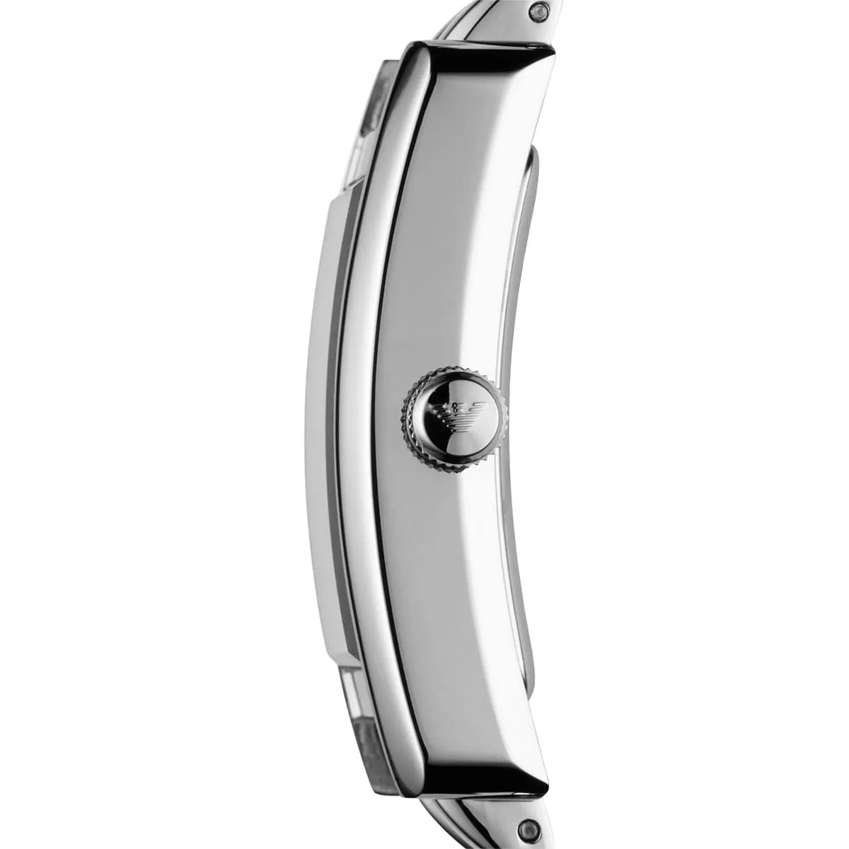 Emporio Armani Classic Women's Rectangular Silver Watch - AR0157