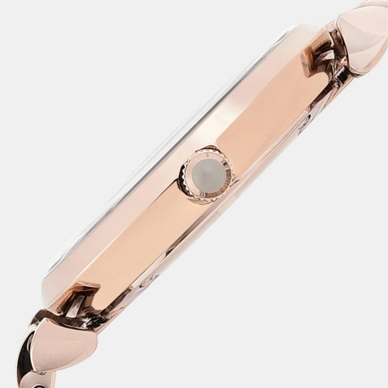 Emporio Armani  Gianni T-Bar Rose Gold Watch - AR11059