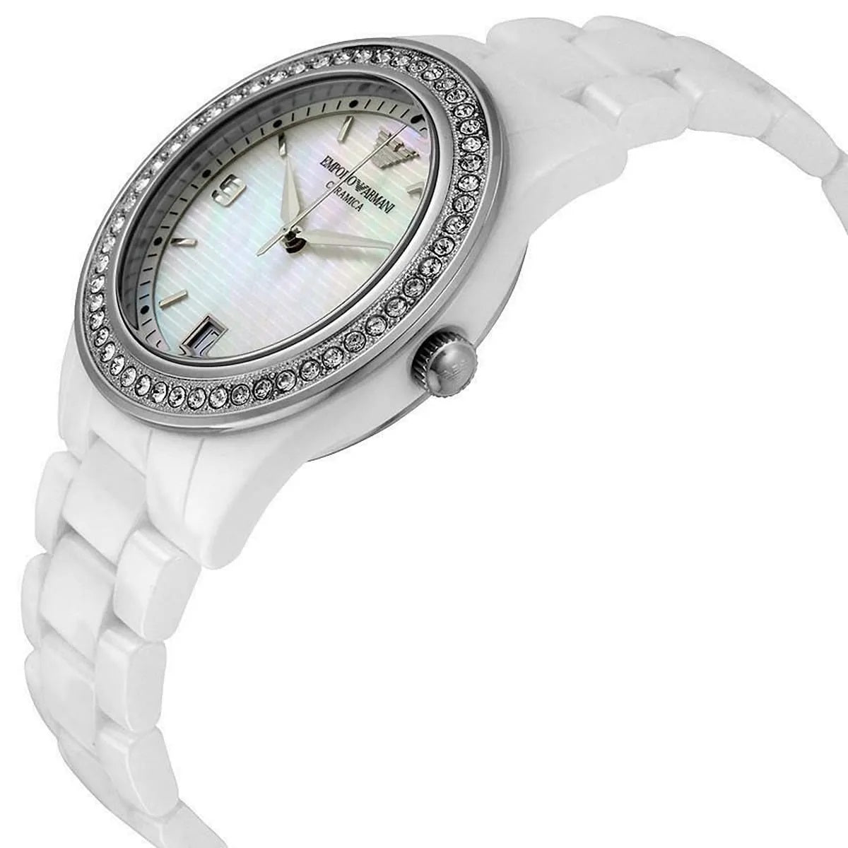 Emporio Armani Ceramica Women's White Watch - AR1426