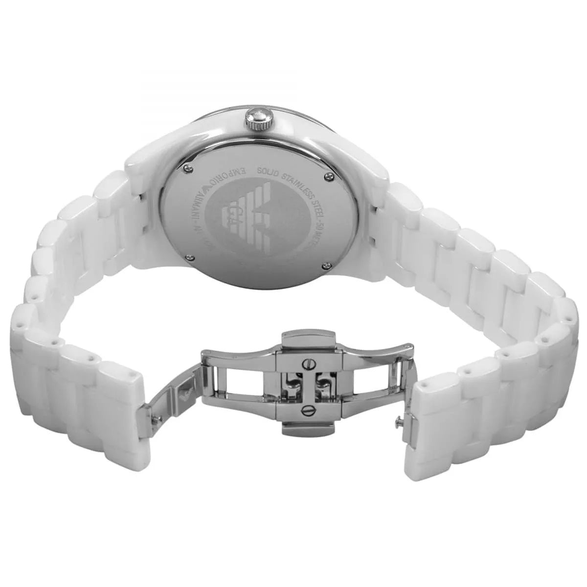 Emporio Armani Ceramica Women's White Watch - AR1426