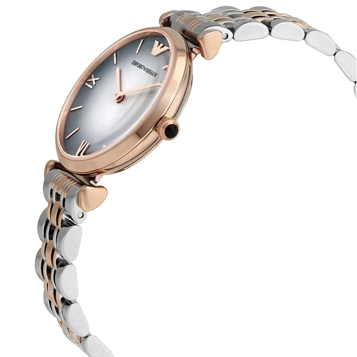 Emporio Armani Gianni T-Bar Two-Tone Watch - AR1725