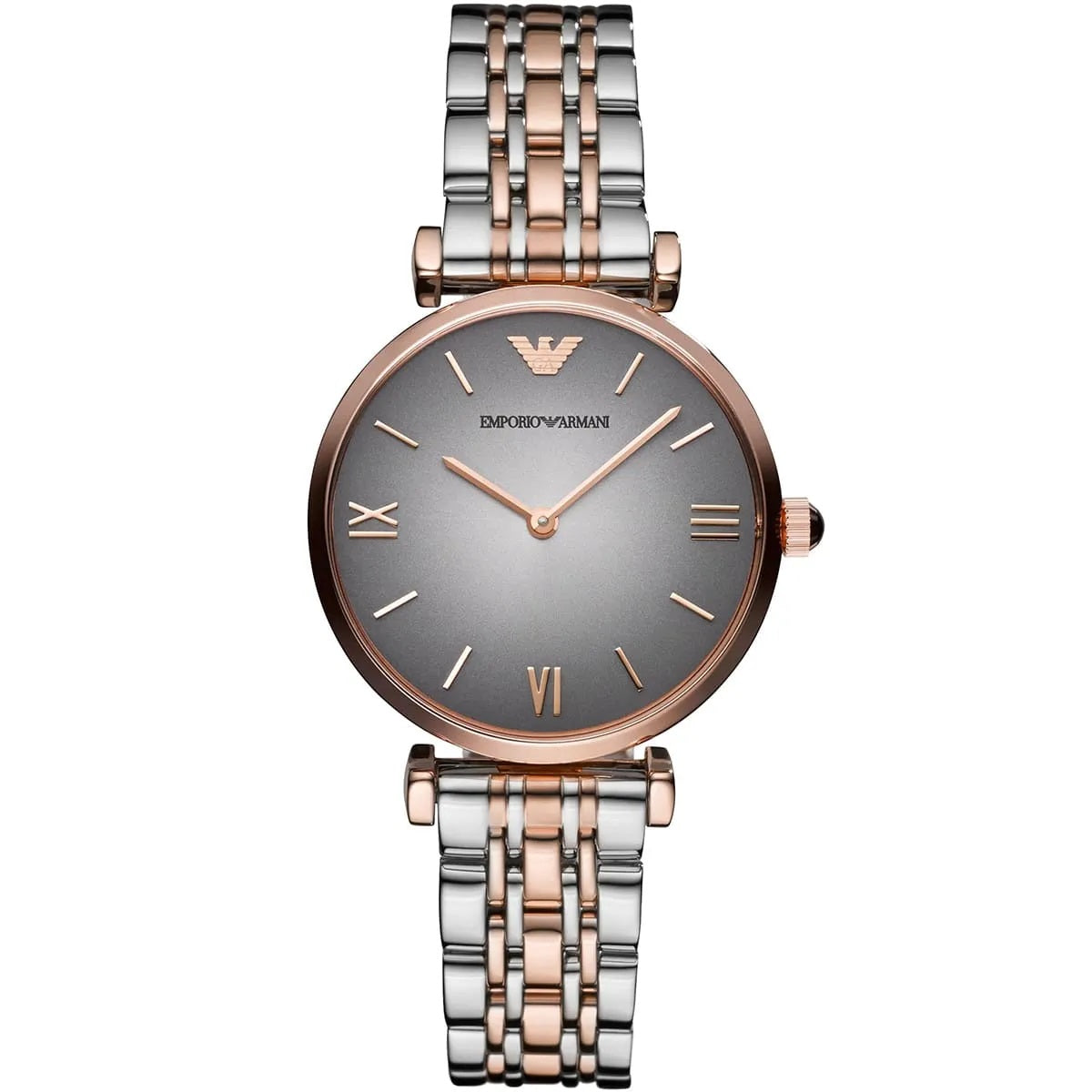 Emporio Armani Gianni T-Bar Two-Tone Watch - AR1725