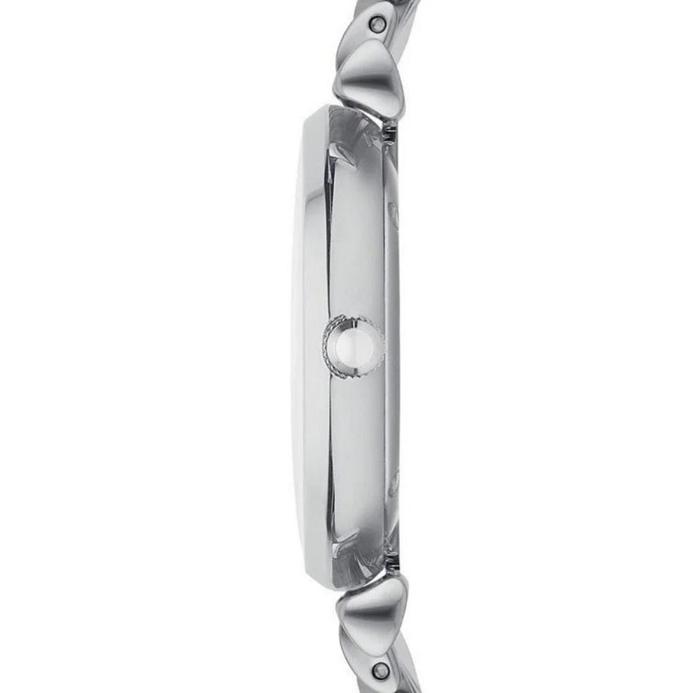 Emporio Armani Gianni T-Bar Women's Silver Watch - AR1908
