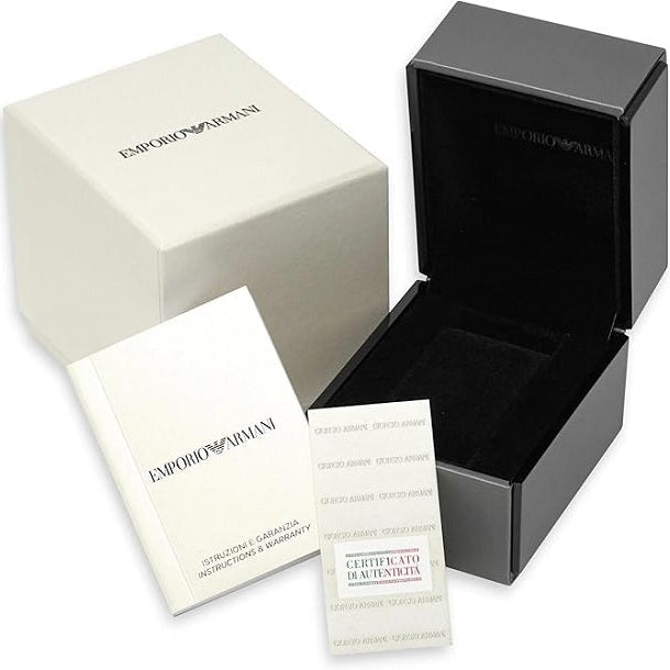 Emporio Armani Gianni T-Bar Women's Two-Tone Watch - AR11092