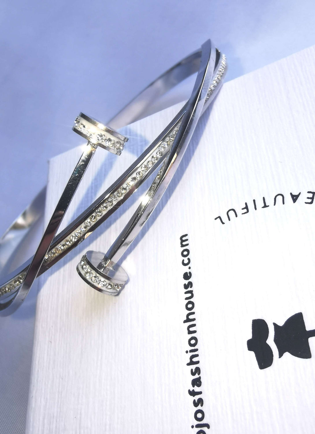 Eden Bangle - Silver image 2