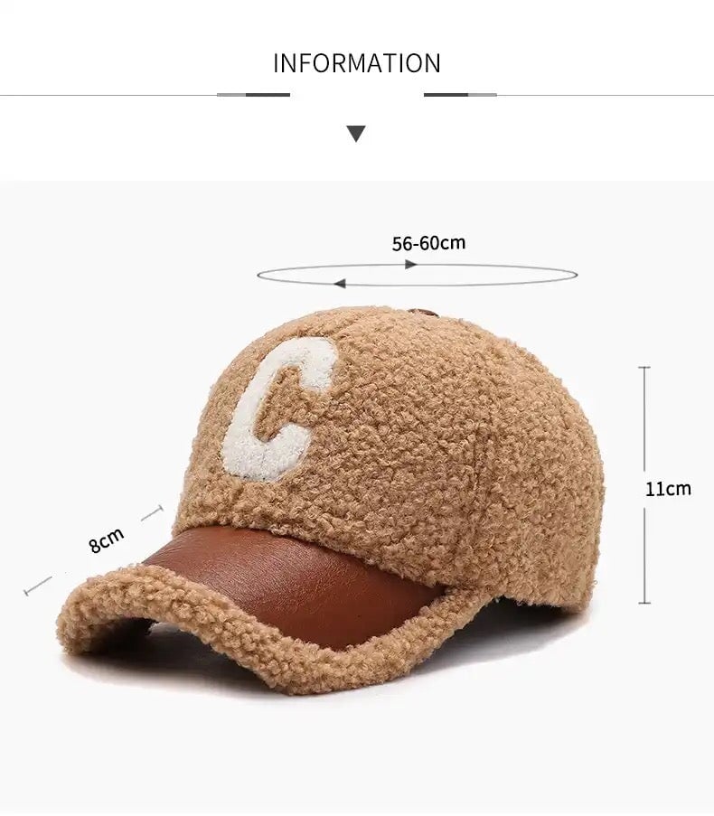 Fleece Baseball Cap - 3 Colour Options