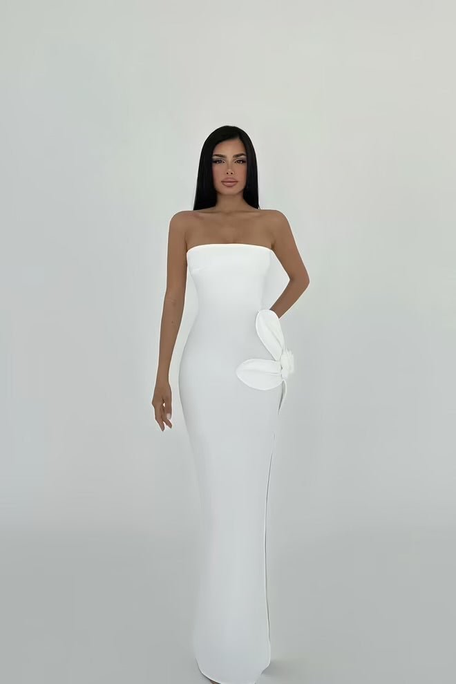 Statement Strapless Max Dress - 2 Colour Options