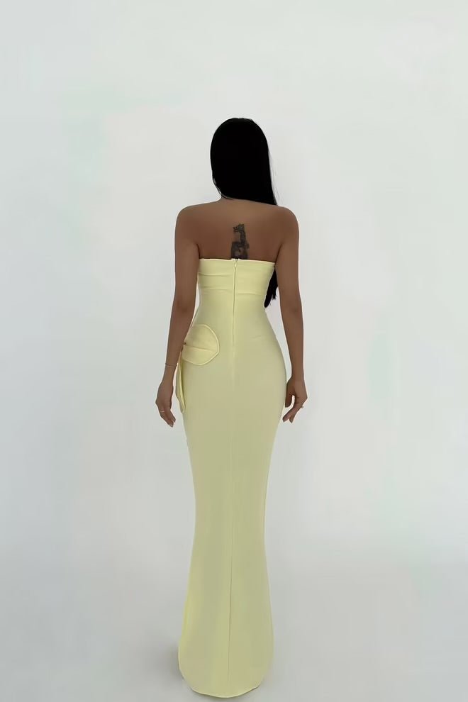 Statement Strapless Max Dress - 2 Colour Options
