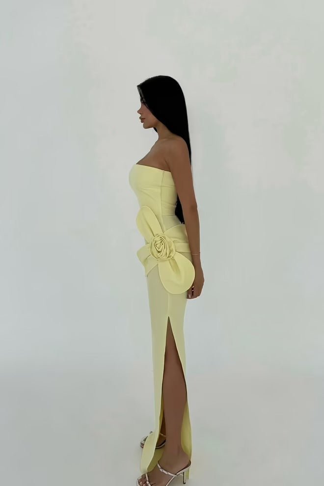 Statement Strapless Max Dress - 2 Colour Options