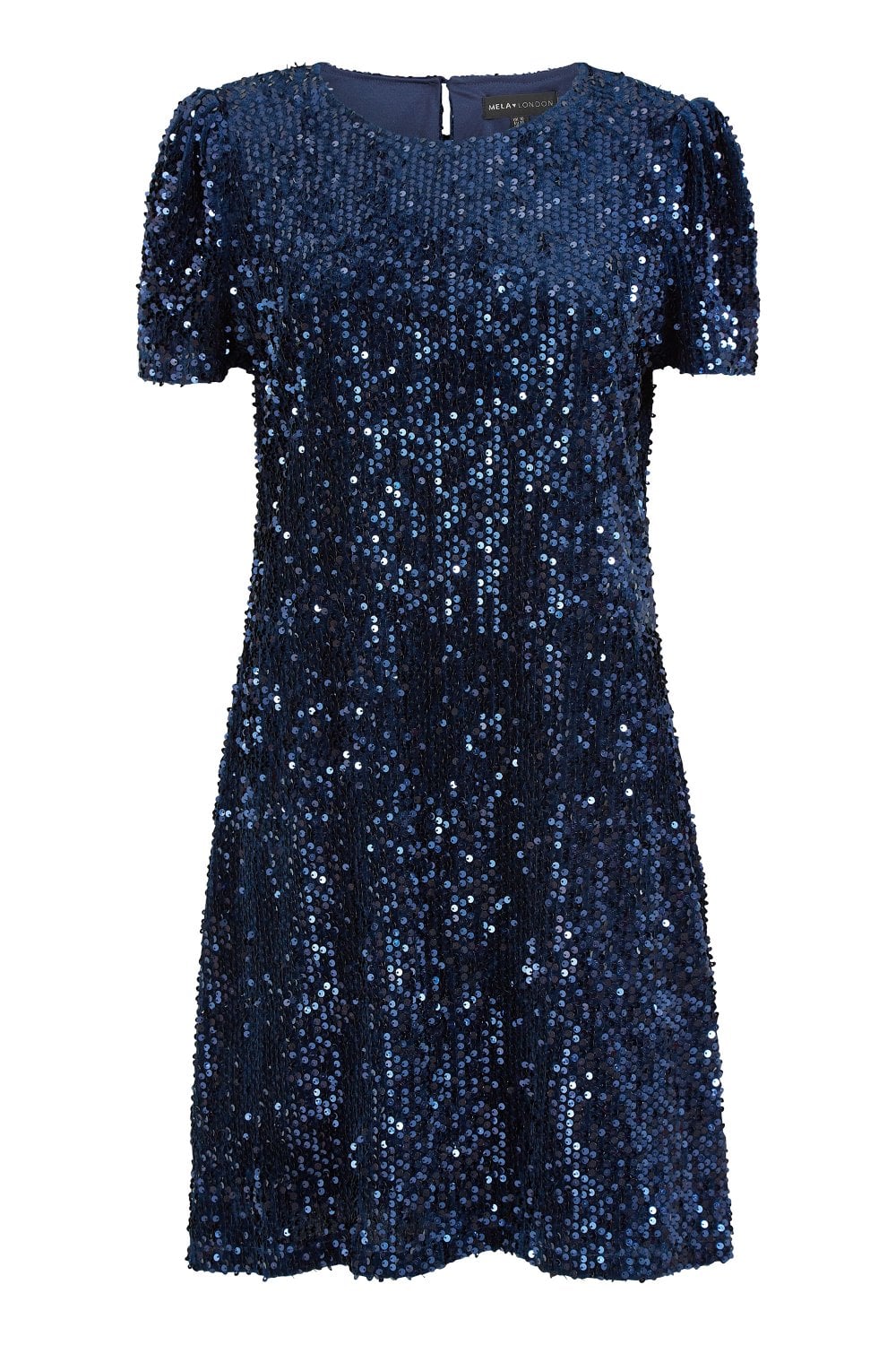 Navy Sequin Tunic Dress - Sizes 8 to 26