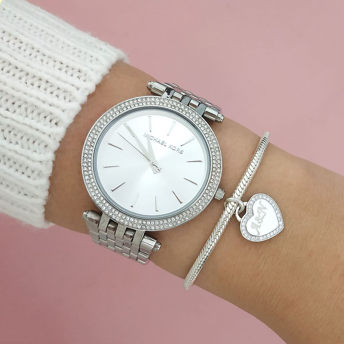 Michael Kors Darci Women's Silver Watch - MK3190