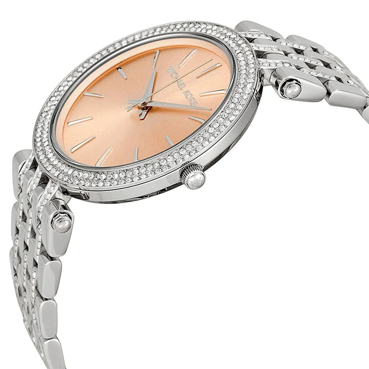 Michael Kors Darci Women's Silver & Pink Watch - MK3218