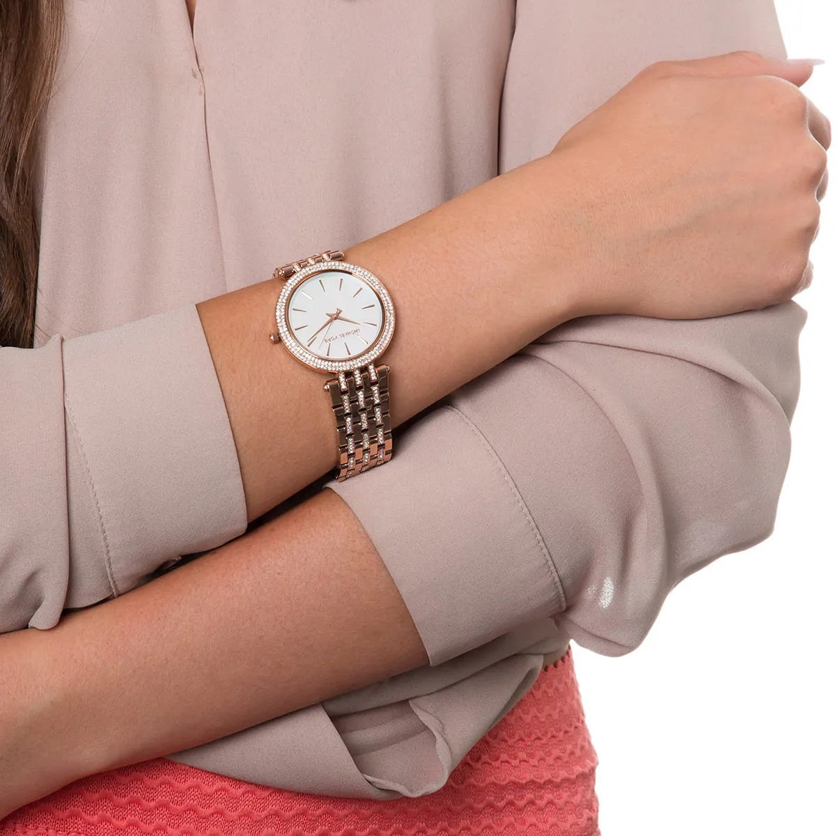 Michael Kors Darci Women's Rose Gold Watch - MK3220
