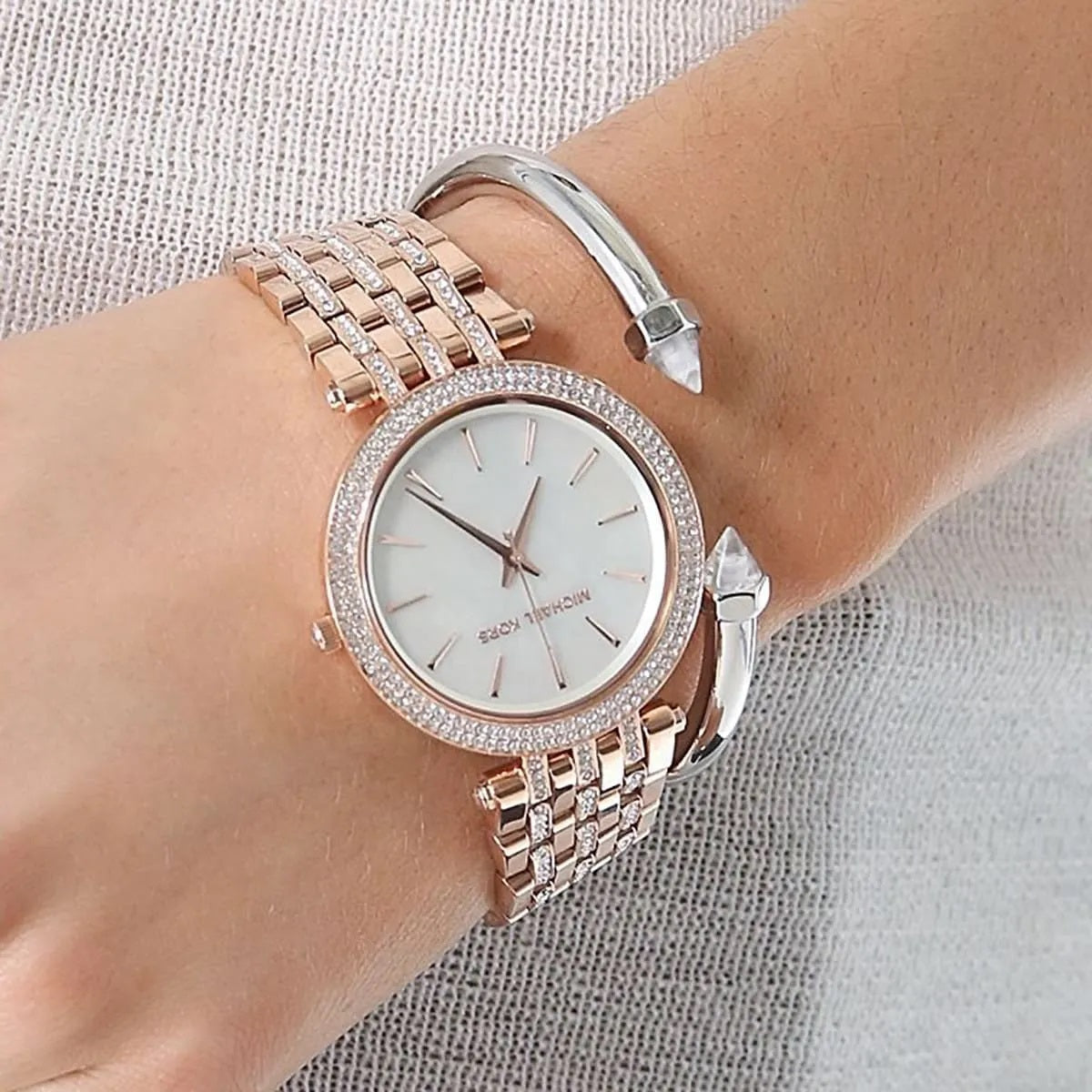 Michael Kors Darci Women's Rose Gold Watch - MK3220